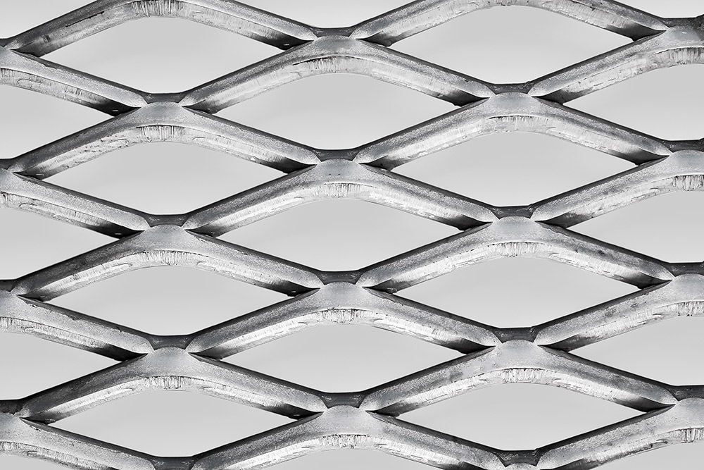 Hexagonal Perforated Metal Mesh , Lightweight Aluminum Perforated Metal  Sheet